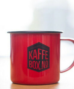 KaffeBox Enamel Coffee Mug v.1