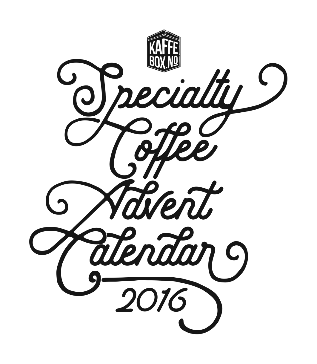 2016 Specialty Coffee Advent Calendar KaffeBox.no