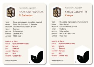 August KaffeBox - Jacu