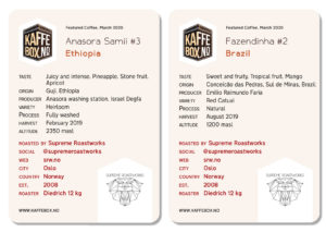 supreme roastworks oslo coffee subscription