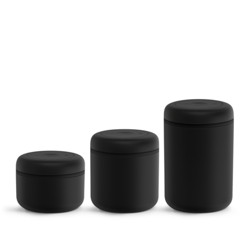 fellow atmost vacuum canister stainless steel black