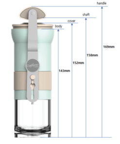 cafflano dimensions