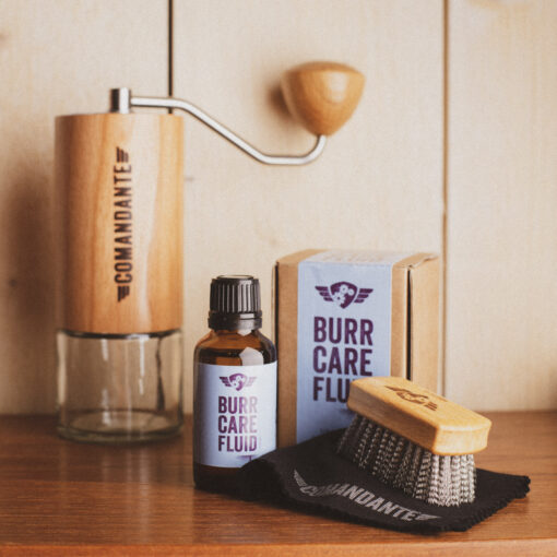 burr care fluid brush