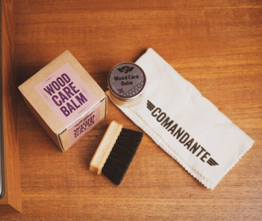 comandante wood care balm top view