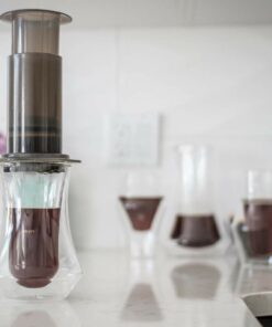 pique carafe with aeropress