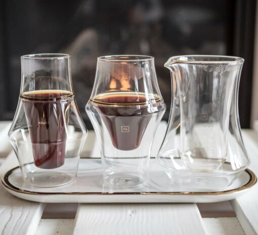 pique carafe with excite and inspire