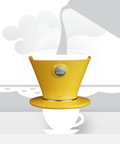 wilfa svart pour over wspo yellow illustration