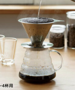 double mesh filter dripper from hario