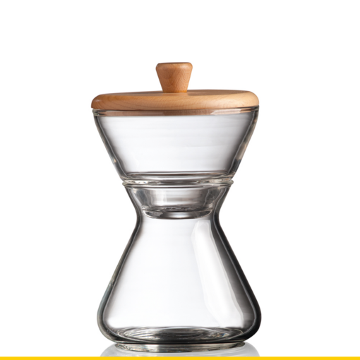 chemex hand blown cream and sugar
