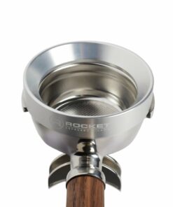 rocket espresso magnetic dosing funnel black detail