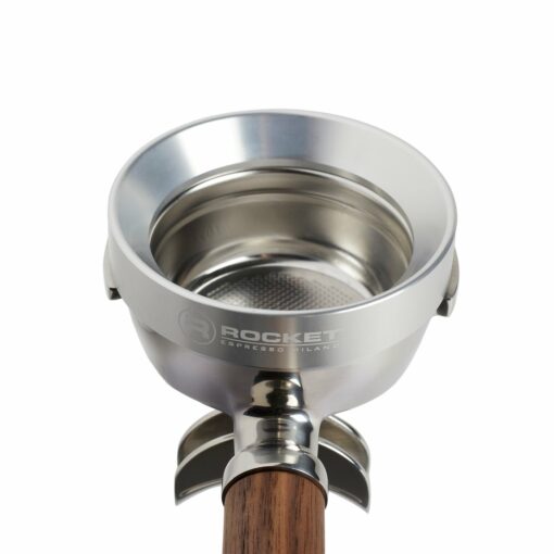 rocket espresso magnetic dosing funnel black detail