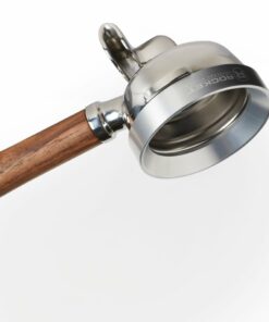 rocket espresso magnetic dosing funnel black top down
