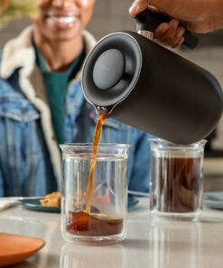 brewing coffee with clara