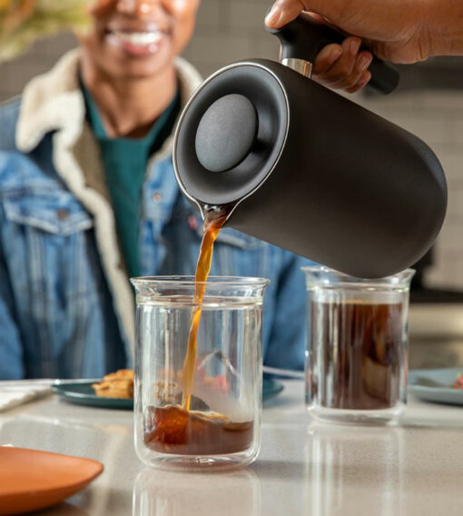 brewing coffee with clara