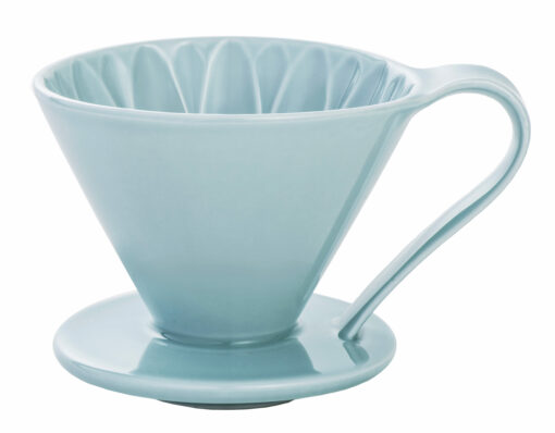 cafec flower dripper blue cup 4