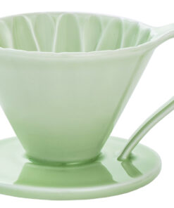 cafec flower dripper green cup 1