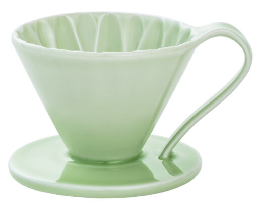 cafec flower dripper green cup 1