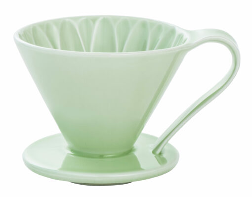 cafec flower dripper green cup 4