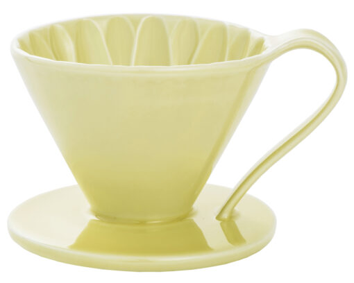 cafec flower dripper yellow cup 1
