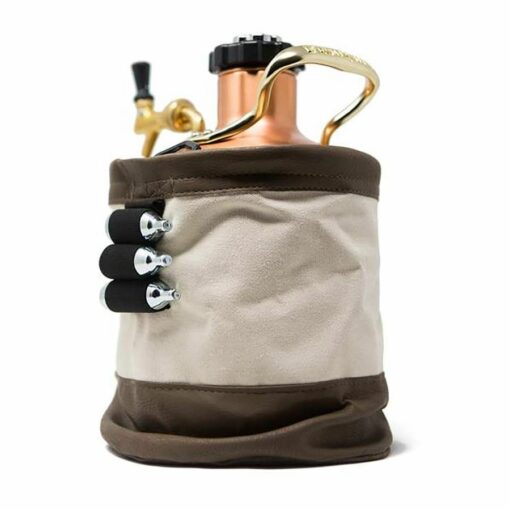growlerwerks uket carry bag back side