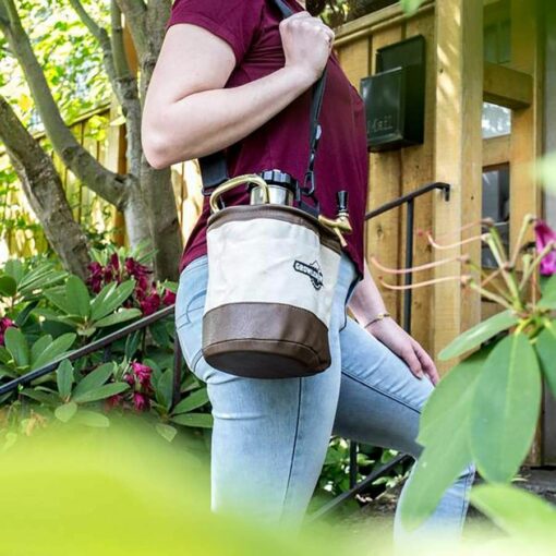 growlerwerks uket carry bag in use