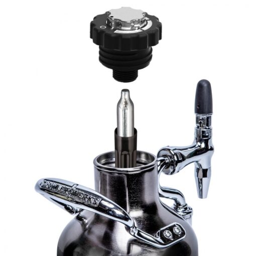 ukeg nitro cold brew coffee maker exploded view