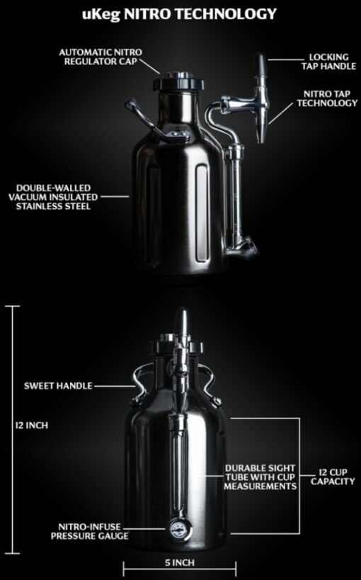 ukeg nitro cold brew coffee maker parts