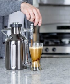 ukeg nitro cold brew coffee maker tapping