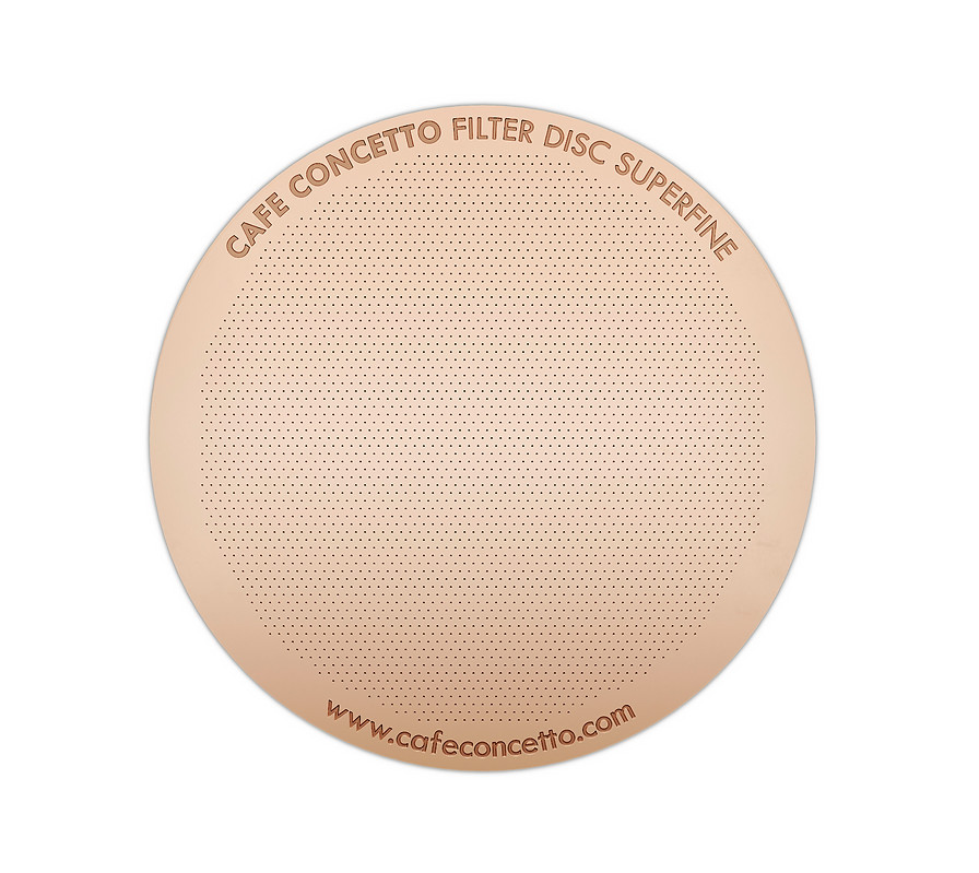 Cafe Concetto Metal Aeropress Filter, product image from Kaffebox
