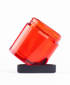 Comandante bean jar red on lid