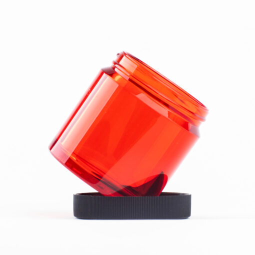 Comandante bean jar red on lid