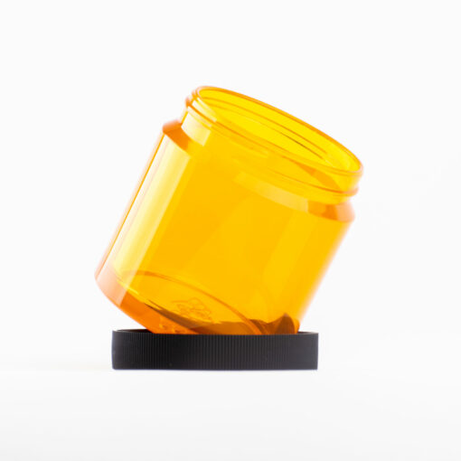 Comandante bean jar yellow on lid