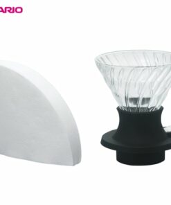 HARIO V60 Switch Immersion brygger i glass med filter - 03 (4-6 cups)