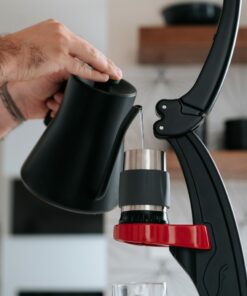 Flair classic manual espresso maker filling water