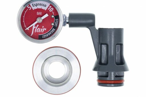 flair signature manual espresso maker pressure gauge