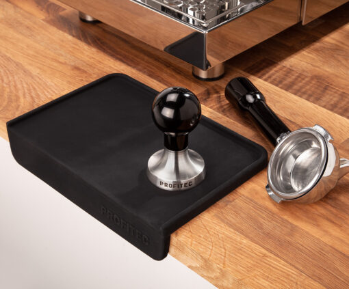 profitec tamper mat by espresso machine