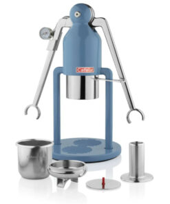 cafelat robot espresso maker blue barista