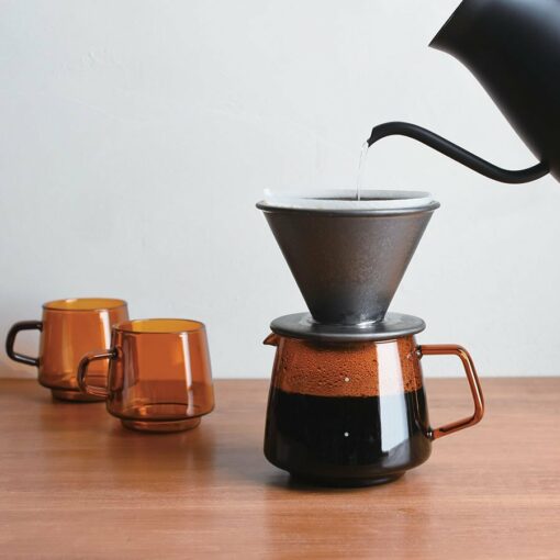 kinto sepia jug 600 in use