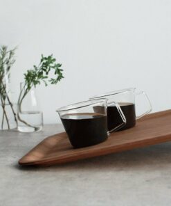 non slip tray teak medium kinto