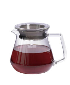 timemore server with coffee