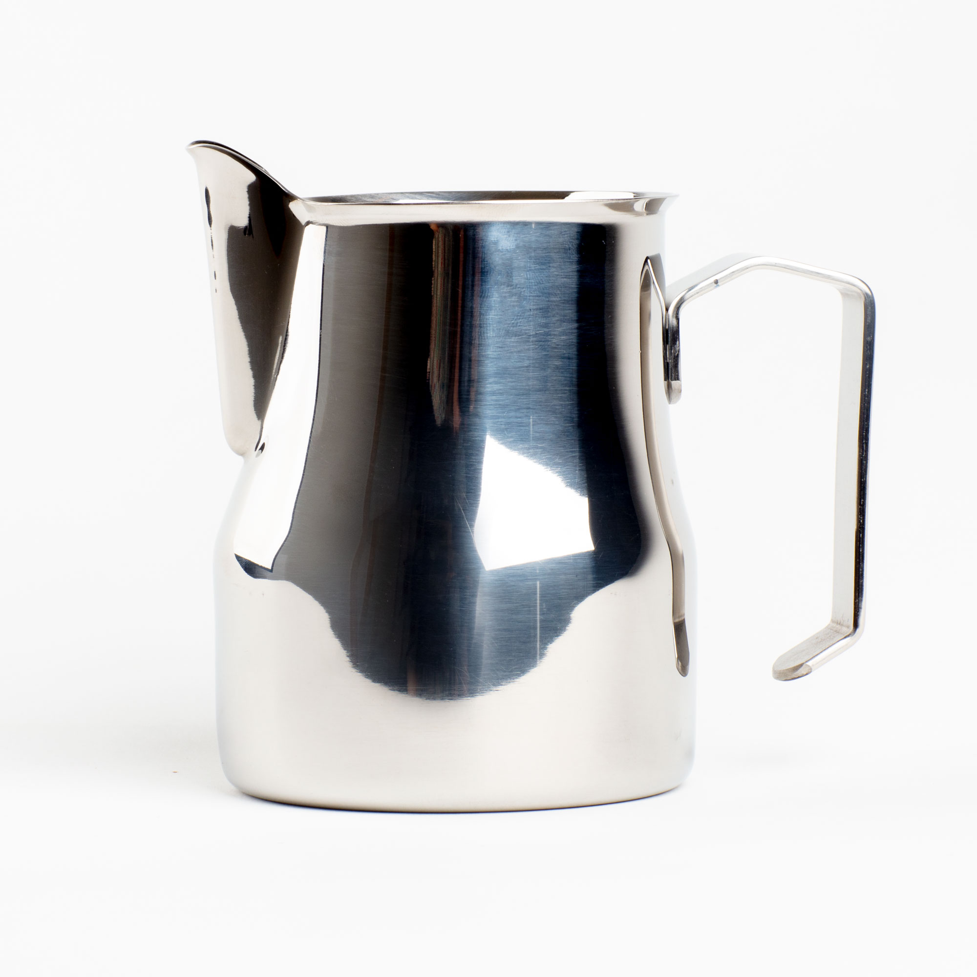 Stainless Steel Milk Steaming Pitcher, product image from Kaffebox