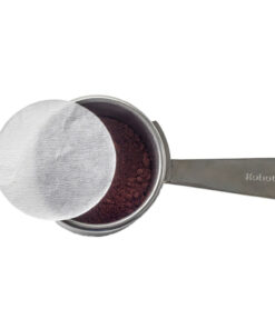 cafelat filter paper in holder