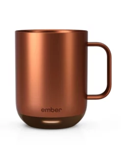 ember electric coffee mug copper