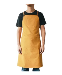 yellow baritsa apron
