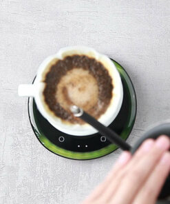 pourx oura digital coffee sacle v60 brew