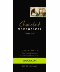 Chocolat Madagascar Fine Dark Chocolate 65 Combava & Fleur de Sel