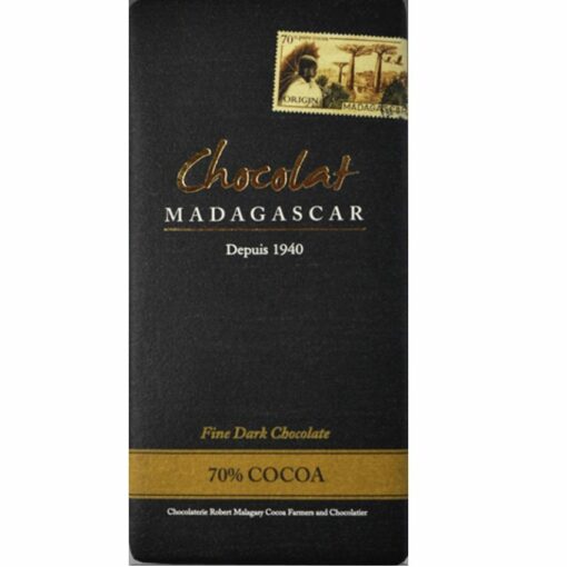 Chocolat Madagascar Fine Dark Chocolate 70