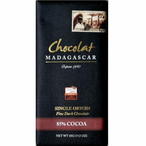 Chocolat Madagascar Fine Dark Chocolate 85