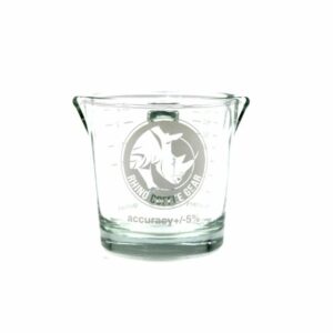 rhinowares shot glass double spout