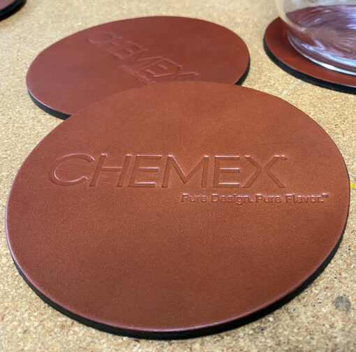 Chemex Leather Coaster - Image 4